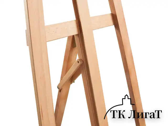 Мольберт напольный BRAUBERG ART CLASSIC, бук, угол 60°, 63х174(231)х68см, высота холста 126см,190652