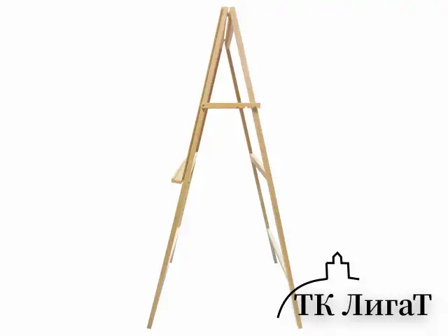 Мольберт напольный BRAUBERG ART CLASSIC "Хлопушка", планшет 60x60см, в собр.виде 60x120x5см, 190659