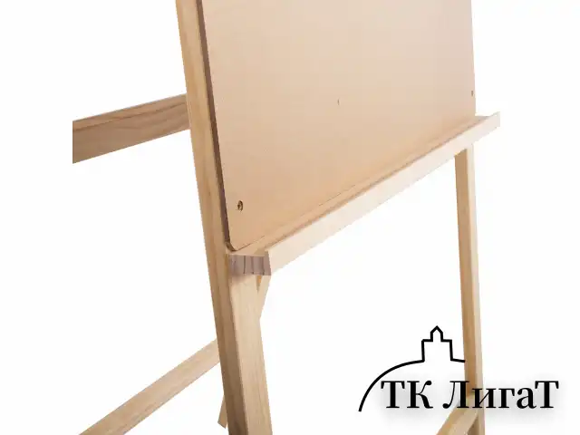 Мольберт напольный BRAUBERG ART CLASSIC "Хлопушка", планшет 60x60см, в собр.виде 60x120x5см, 190659