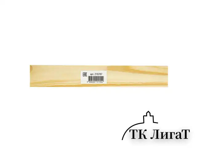 Линейка деревянная 15 см, STAFF, канадская сосна, 210797