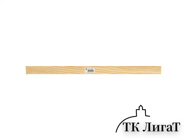 Линейка деревянная 40 см, STAFF, канадская сосна, 210801
