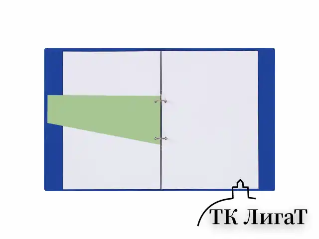 Разделители листов (трапеция 230х120х60 мм) картонные, КОМПЛЕКТ 100 штук, ассорти, BRAUBERG, 225972