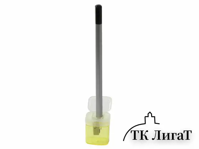 Точилка STAFF "College" PS-533, с контейнером и крышкой, прямоугольная, тонированный ассорти, 226533