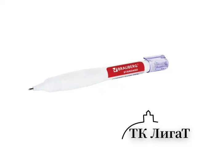 Ручка-корректор BRAUBERG, 14 мл, металлический наконечник, 226820