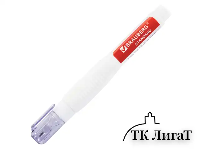 Ручка-корректор BRAUBERG, 14 мл, металлический наконечник, 226820