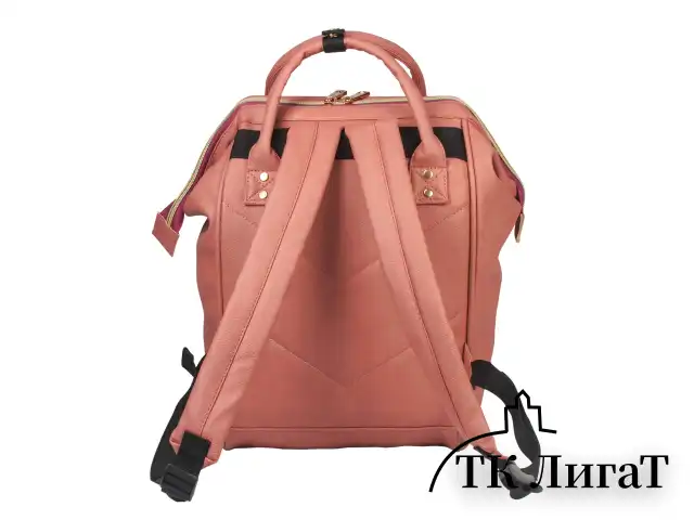 Рюкзак BRAUBERG CELEBRITY универсальный, экокожа, длинные ручки, коралловый, 34х23х15 см, 227078