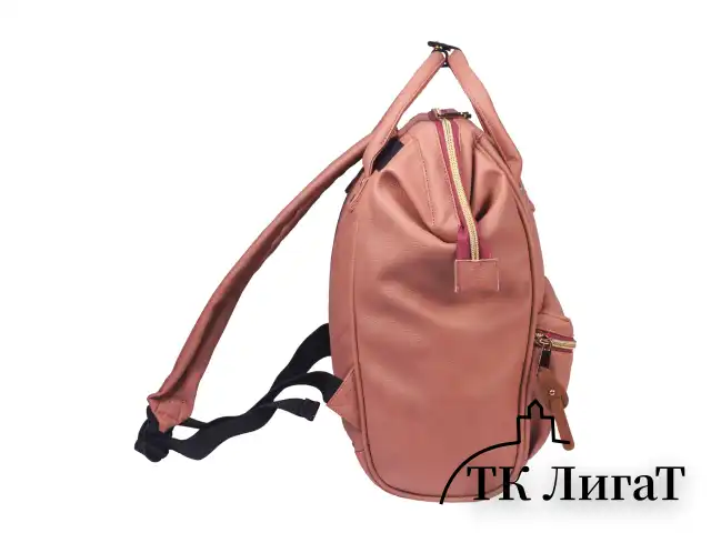 Рюкзак BRAUBERG CELEBRITY универсальный, экокожа, длинные ручки, коралловый, 34х23х15 см, 227078