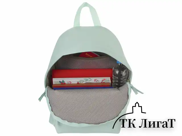 Рюкзак BRAUBERG CELEBRITY универсальный, экокожа, бирюзовый, 41х32х14 см, 227101