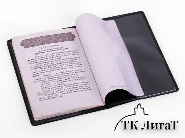 Обложка для паспорта, мягкий полиуретан, "PASSPORT", коричневая, STAFF, 238406