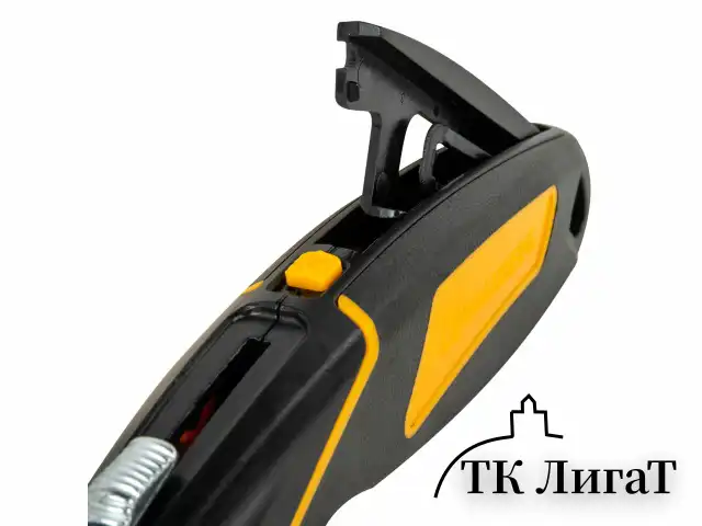 Нож универсальный мощный цинковый BRAUBERG METALLIC PRO, автофиксатор, резиновые вставки, 238738