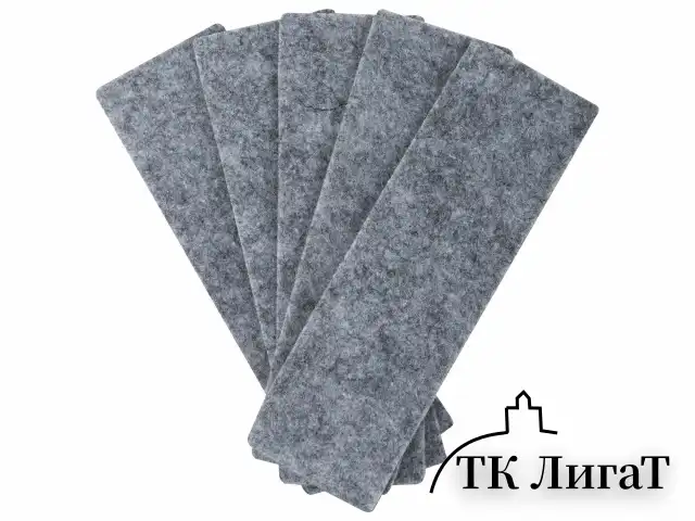 Стиратель магнитный для доски (45х145 мм) + 5 сменных салфеток, BRAUBERG "Standard", цвет белый, 238792