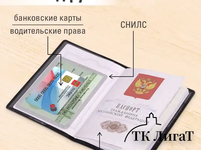 Обложка для паспорта "Passport Map", мягкая экокожа, графитовая, STAFF, 238875