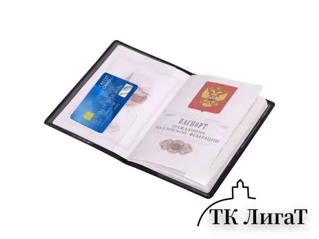 Обложка для паспорта "Passport Map", мягкая экокожа, голубая, STAFF, 238877