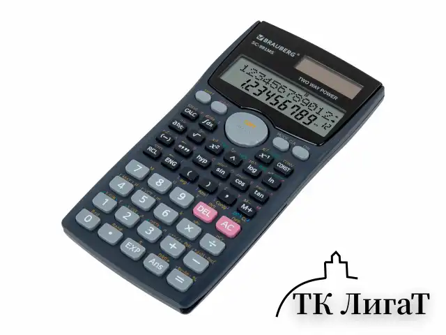 Калькулятор инженерный BRAUBERG SC-991MS (157x82 мм), 401 функция, 10+2 разрядов, двойное питание, 271724