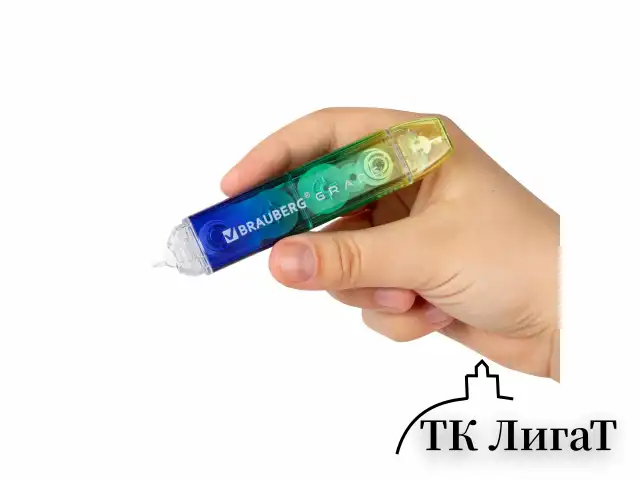Корректирующая лента двусторонняя 5 мм x 10 м, КОМПЛЕКТ 3 штуки, BRAUBERG "Grade", блистер, 271942