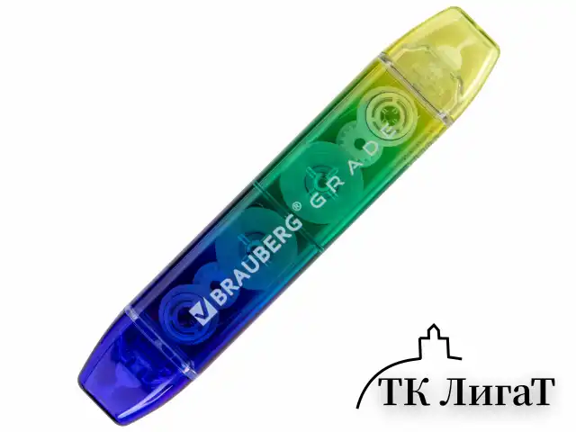 Корректирующая лента двусторонняя 5 мм x 10 м, КОМПЛЕКТ 3 штуки, BRAUBERG "Grade", блистер, 271942