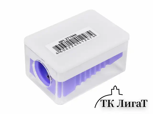 Точилка BRAUBERG KIDS "MINI", с контейнером, пластиковая, пастельные цвета ассорти, 271944