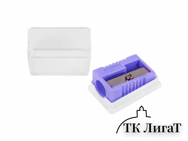 Точилка BRAUBERG KIDS "MINI", с контейнером, пластиковая, пастельные цвета ассорти, 271944