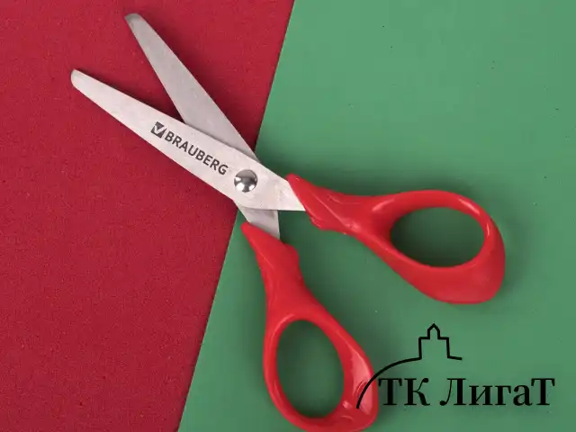 Набор: клей + ножницы BRAUBERG (клей-карандаш PVP 10 г, клей ПВА 45 г, ножницы 13 см), блистер, 271979