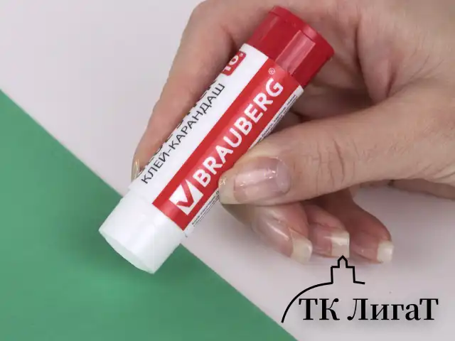 Набор: клей + ножницы BRAUBERG (клей-карандаш PVP 10 г, клей ПВА 45 г, ножницы 13 см), блистер, 271979