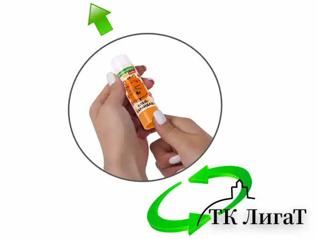 Клей-карандаш "Лапки" Cat Paw, 9 г, фигурный колпачок, 3 шт. на блистере, BRAUBERG KIDS, 271982