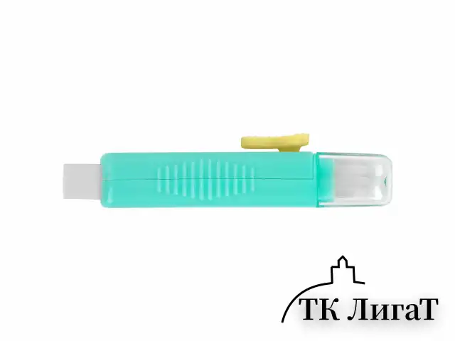 Ластики выдвижные с кистью 2 в 1 BRAUBERG "Slider Duo", НАБОР 4 ШТУКИ, 85х21х15 мм, пастельные цвета ассорти, блистер, 271993