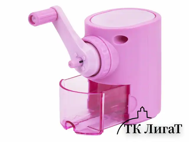 Точилка механическая BRAUBERG KIDS, для простых и цветных карандашей, корпус лавандовый, крепление к столу, 272004