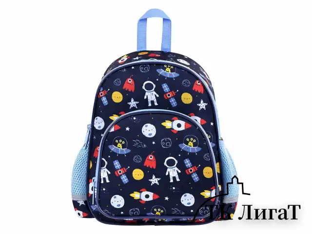 Рюкзак BRAUBERG KIDS PLAY детский, 1 отделение, 3 кармана, "In space", 29х23х12 см, 272051