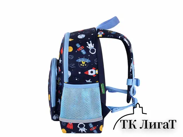 Рюкзак BRAUBERG KIDS PLAY детский, 1 отделение, 3 кармана, "In space", 29х23х12 см, 272051