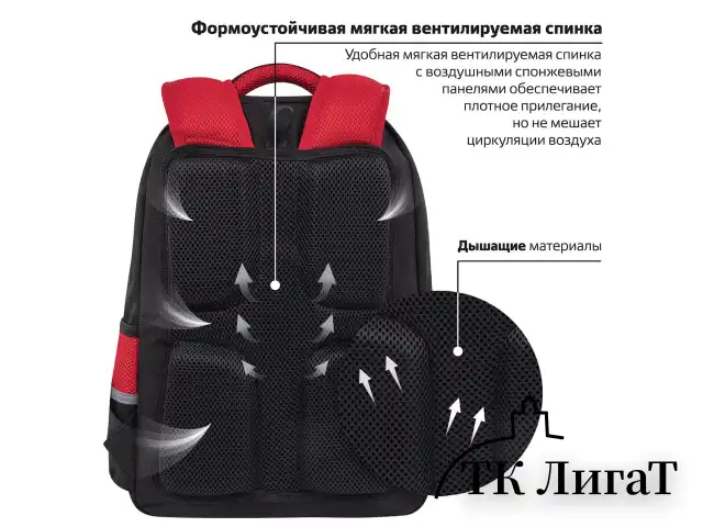 Рюкзак ЮНЛАНДИЯ COMPLETE, с пеналом в комплекте, эрго-спинка, "Anime boy", 42х29х14 см, 272053
