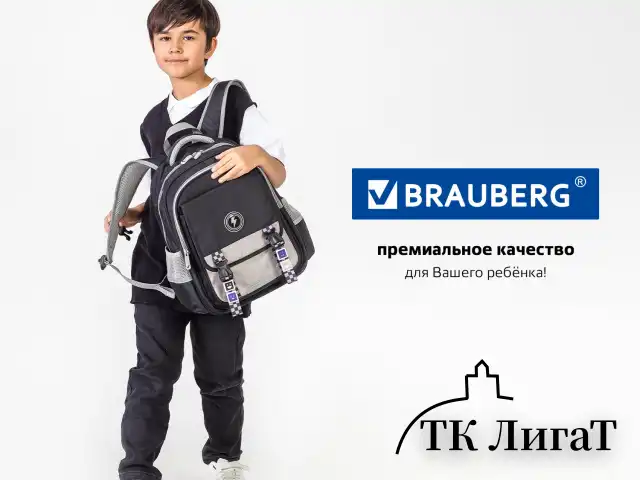 Рюкзак BRAUBERG SNAP, 2 отделения, 3 кармана, "Original black", 39х28х16 см, 272066