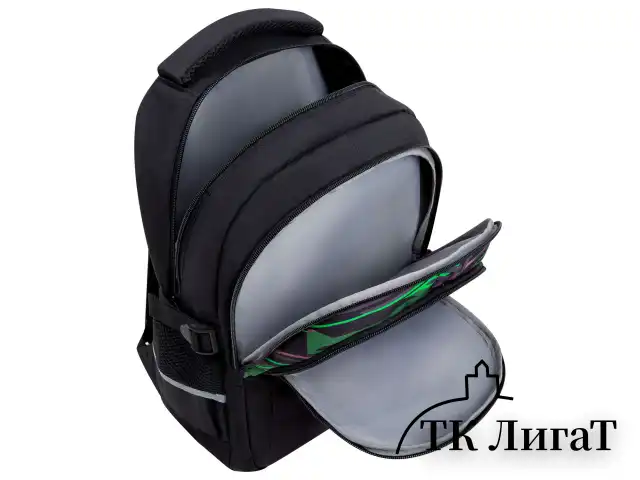 Рюкзак BRAUBERG VIBE, 2 отделения, 5 карманов, "Green car", 40х28х14 см, 272088