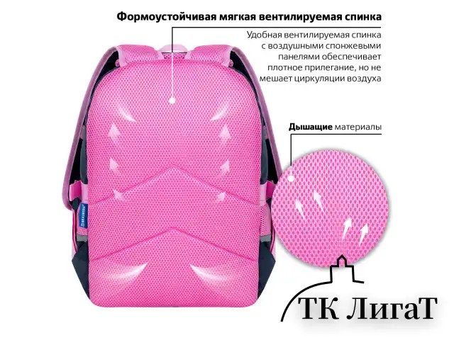 Рюкзак BRAUBERG VIBE, 2 отделения, 5 карманов, "Cat meeting", 40х28х14 см, 272089