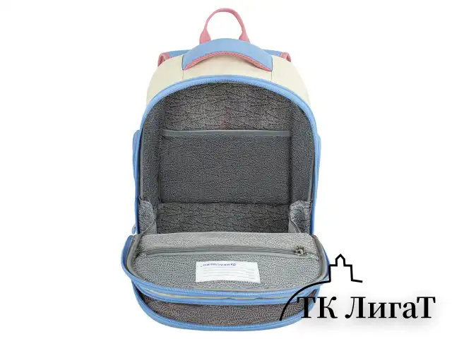 Рюкзак BRAUBERG CLASSIC, легкий каркас, премиум материал, "Tender", бежевый, 37х32х21 см, 272090