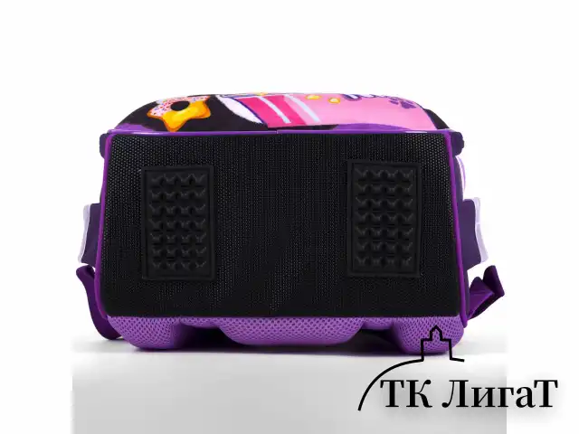 Ранец BRAUBERG KIDS START, 1 отделение, 2 кармана, "Sweet cheeks", велюровая панель, 35х26х13см, 272093