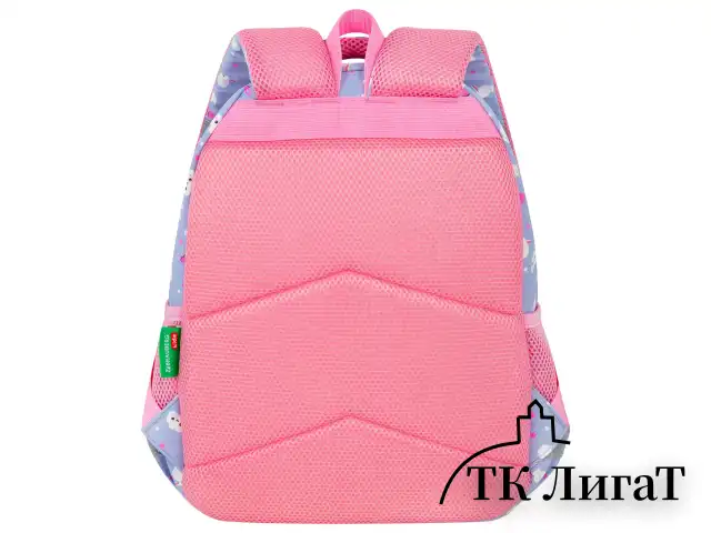 Рюкзак BRAUBERG KIDS SET, с пеналом в комплекте, 2 отделения, "Rainbow clouds", 37x28x16 см, 272100