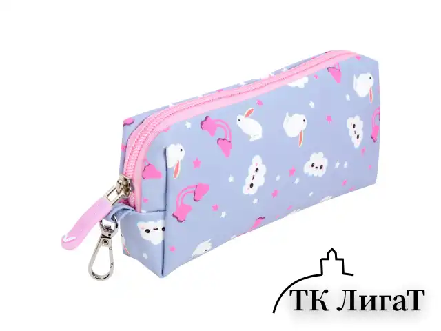 Рюкзак BRAUBERG KIDS SET, с пеналом в комплекте, 2 отделения, "Rainbow clouds", 37x28x16 см, 272100