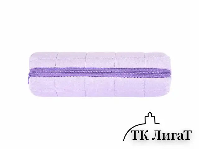 Пенал BRAUBERG, мех, 21х6х6 см, фиолетовый, 272280