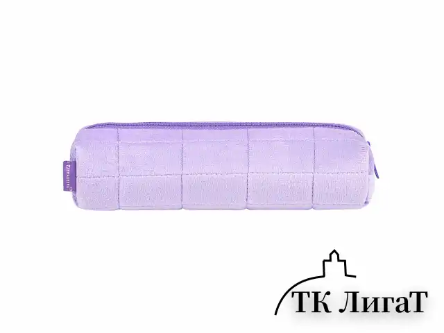 Пенал BRAUBERG, мех, 21х6х6 см, фиолетовый, 272280