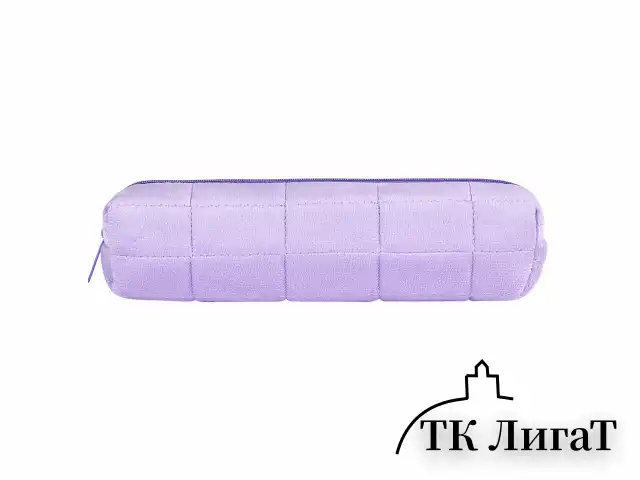 Пенал BRAUBERG, мех, 21х6х6 см, фиолетовый, 272280