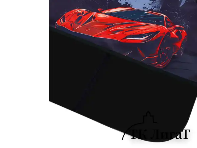 Набор для уроков труда BRAUBERG KIDS, клеенка ПВХ, накидка фартук с нарукавниками, "Red car", 272363