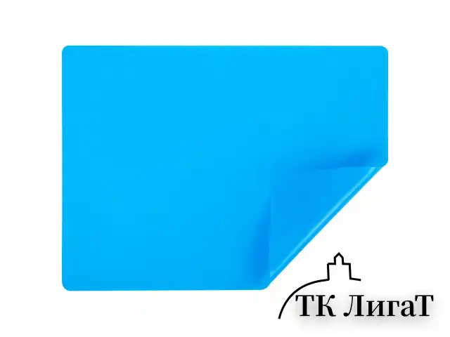 Настольное покрытие BRAUBERG для труда и творческих занятий, силикон, голубое, 30х40 см, 272373
