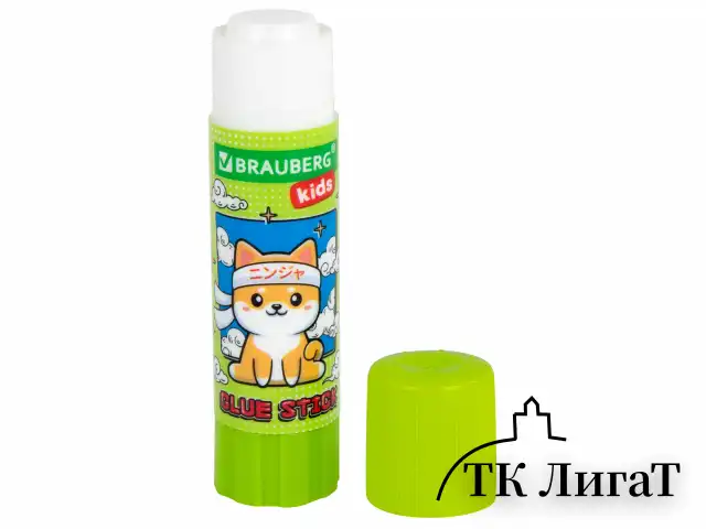 Клей-карандаш "Anime" 15 г, BRAUBERG KIDS, ассорти, 272472