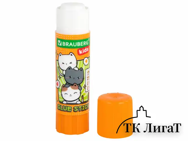 Клей-карандаш "Anime" 15 г, BRAUBERG KIDS, ассорти, 272472