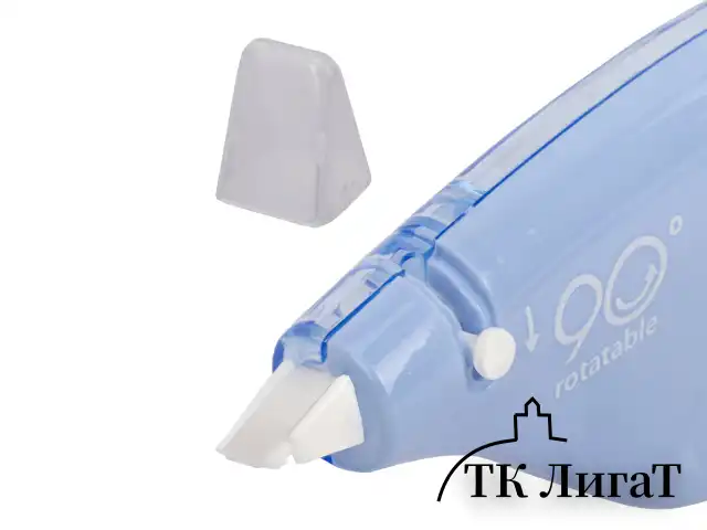 Корректирующая лента BRAUBERG PASTEL 5 мм х 12 м, вращающийся наконечник 90°, ВЫГОДНАЯ УПАКОВКА 3 штуки в блистере,механизм перемотки,272489