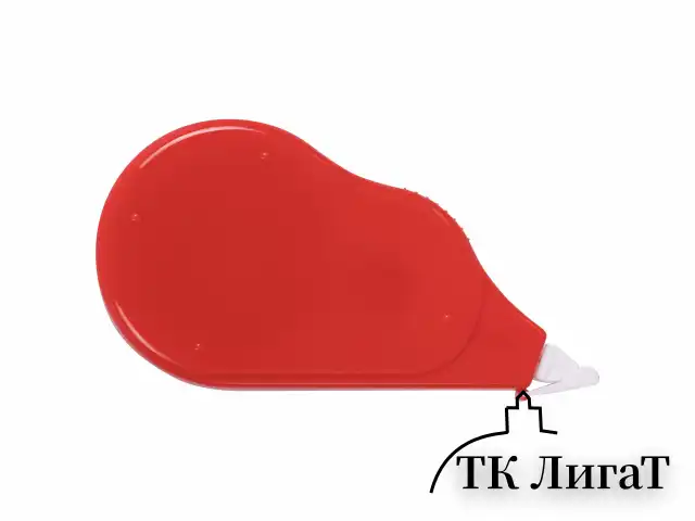 Корректирующая лента BRAUBERG MAXI PLUS, 5 мм х 25 м, механизм перемотки, корпус красный, блистер, 272501