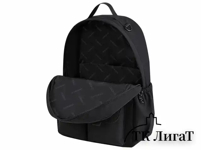 Рюкзак HEIKKI EDITION (ХЕЙКИ) универсальный, 6 карманов, черный, 42х30х14 см, 272540