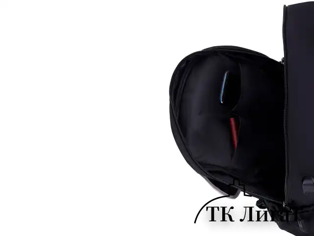 Рюкзак HEIKKI FUSION (ХЕЙКИ) универсальный, USB-порт, черный с белыми вставками, 45х31х15 см, 272578