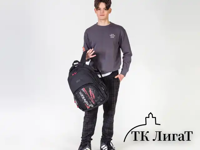 Рюкзак BRAUBERG CONCEPT универсальный, 2 отделения, светоотражающий принт, Stranger, 45х30х18 см, 272581