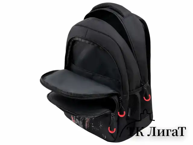 Рюкзак BRAUBERG CONCEPT универсальный, 2 отделения, светоотражающий принт, Stranger, 45х30х18 см, 272581